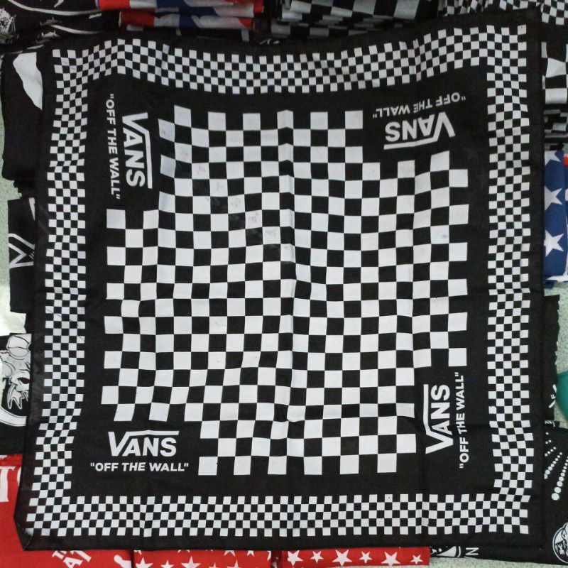 [ RIJEK SABLON ] SLAYER BANDANA RIJEK / RIJEK SABLON VANS THRASHER MURAH OBRAL