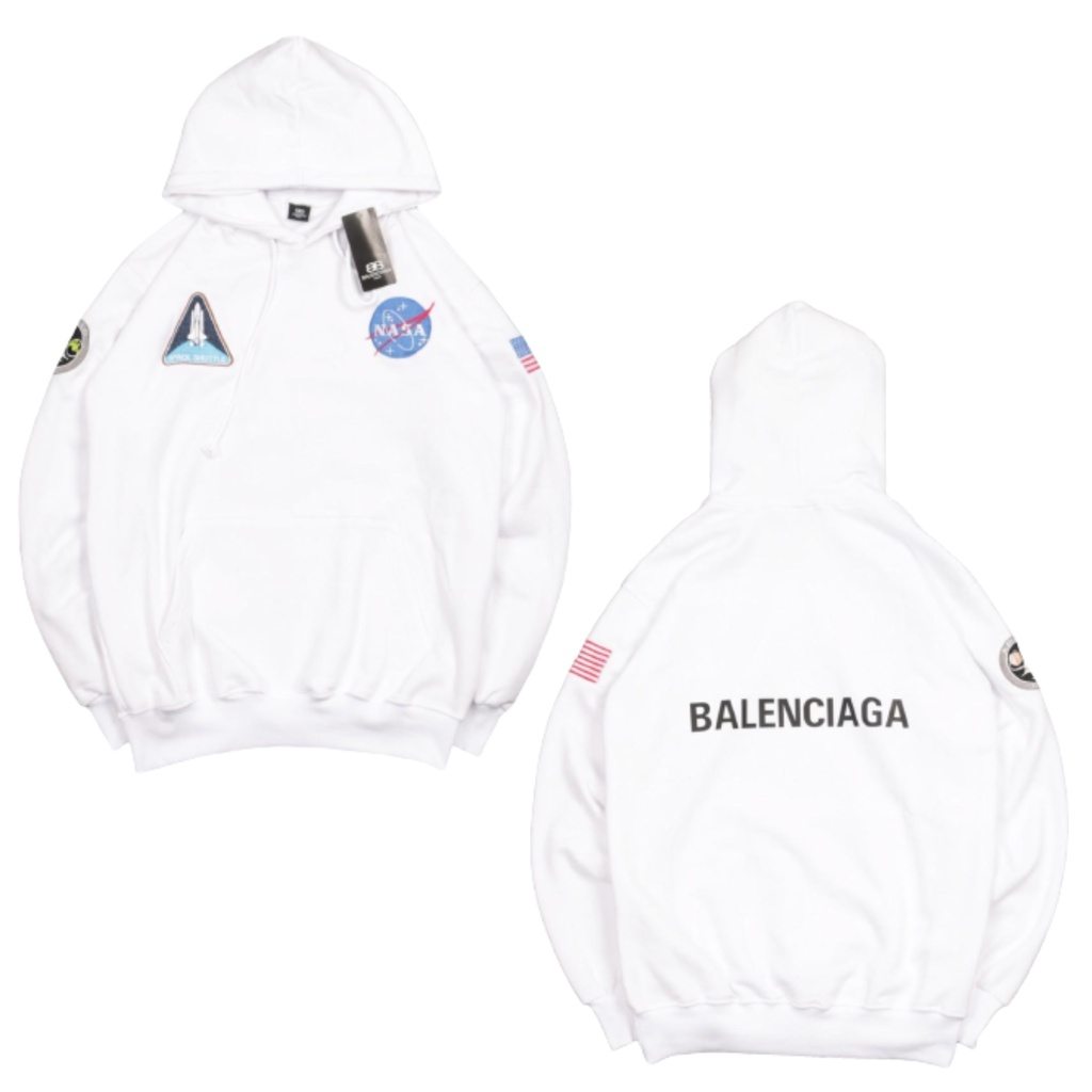 Jaket Hoodie Pria Wanita NASA X BL Good Brand Quality