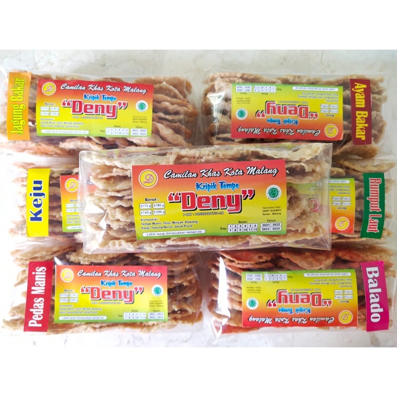 

Keripik Tempe Deny Original