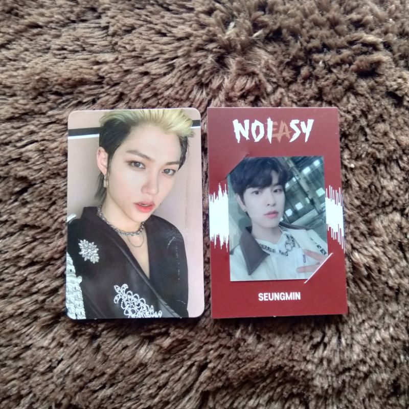 [BOOKED] STRAY KIDS NOEASY JEWEL CASE PHOTOCARD FELIX FRAME SEUNGMIN