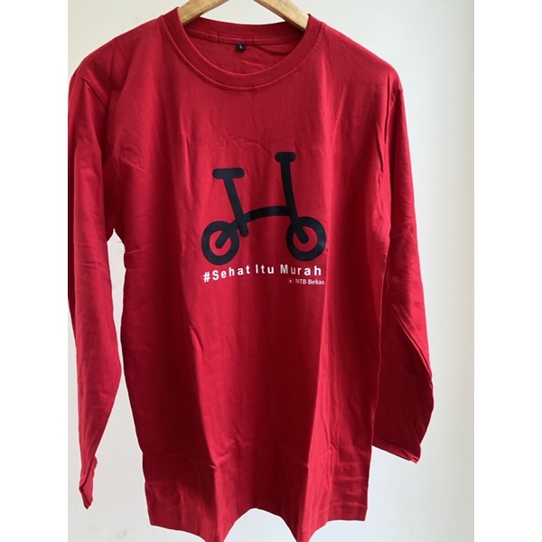 kaos gowes lengan panjang