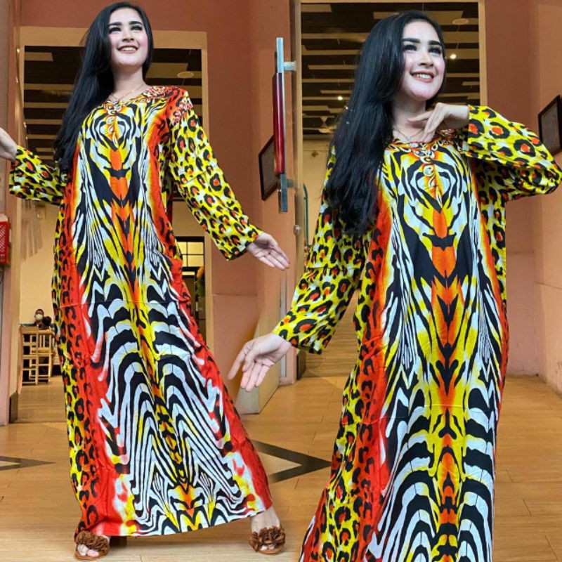 LONGDRESS TIGER DASTER TERBARU 2020 BATIK PEKALONGAN DASTER BUSUI MURAH MODERN KEKINIAN