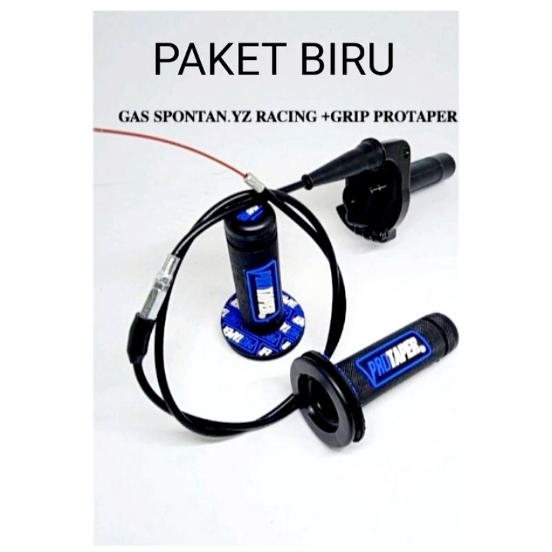 GAS SPONTAN YZ PLUS HANDGRIP PROTAPER UNIVERSAL MOTOR BEBEK VEGA R JUPITER Z MX OLD KHARISMA