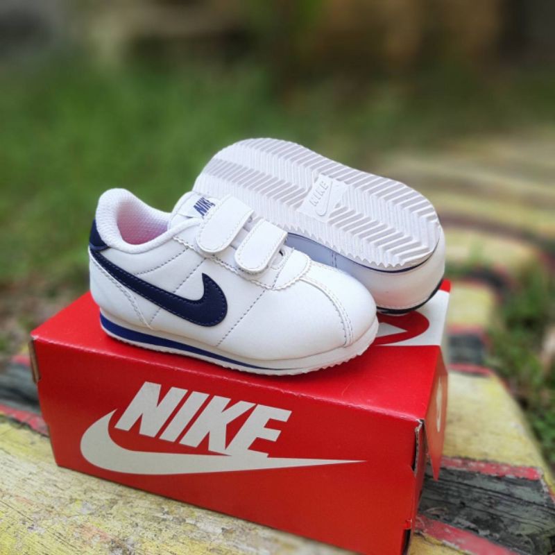 SEPATU ANAK NIKE CORTEZ PUTIH PREMIUM HIGH QUALITY SEPATU SNEAKERS ANAK