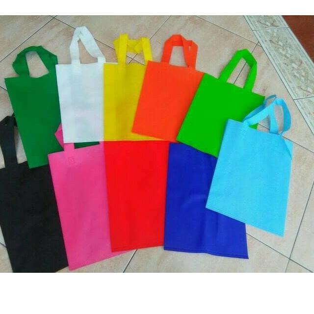 

Kekinian - 12tas kain lipat samping ukuran 30x40x10/meriah isi 12pcs(30*40)