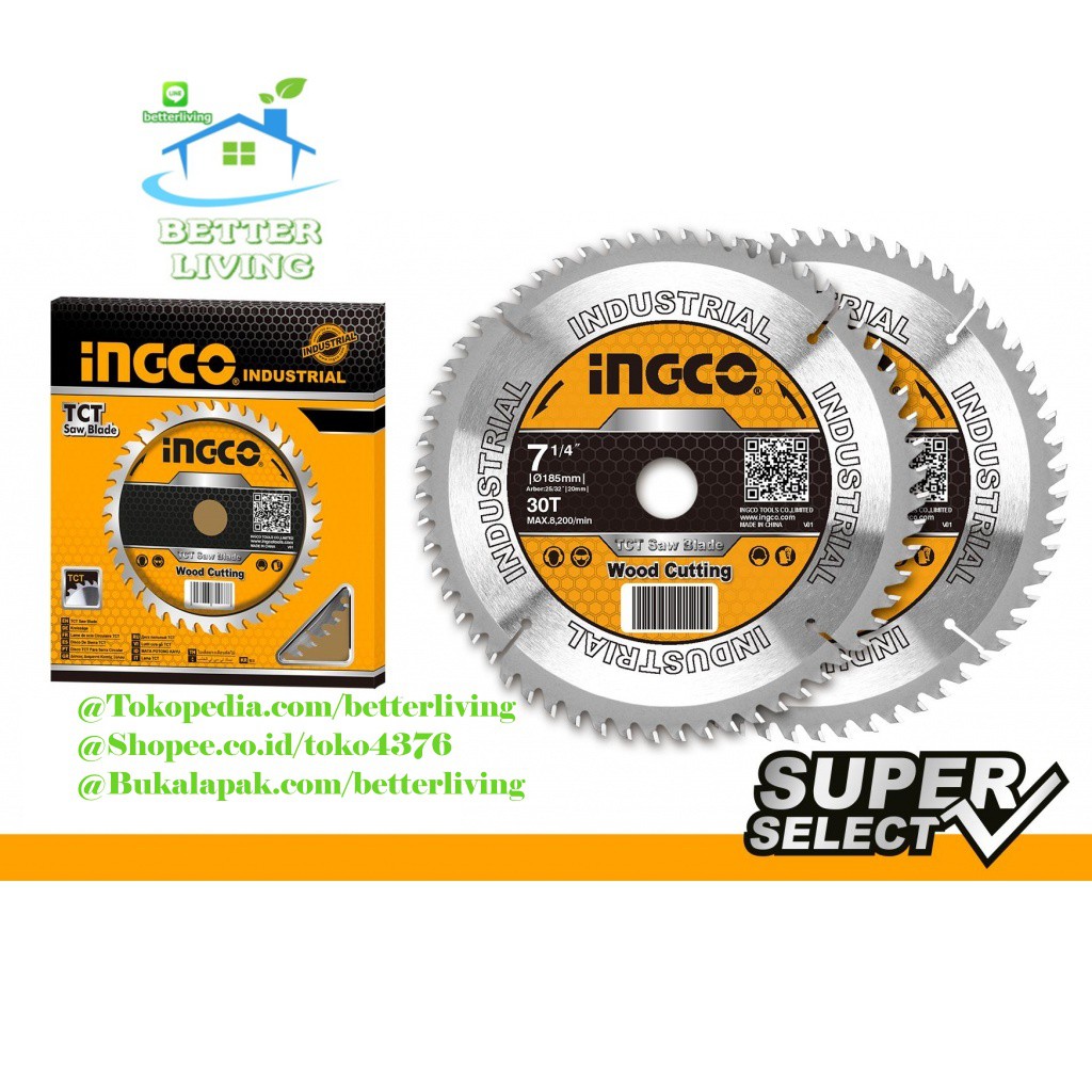 Mata Pisau Circular Saw 7" INGCO TSB118510