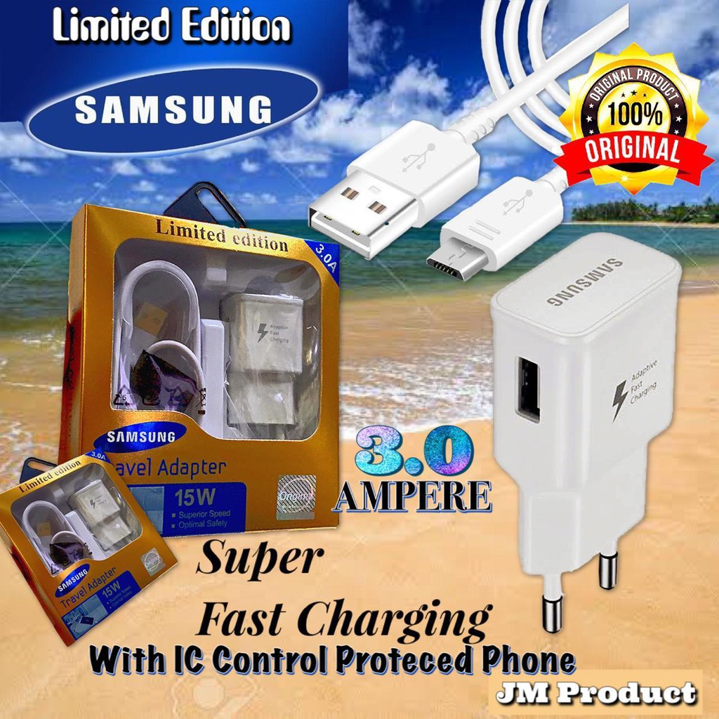 JMT-Charger Samsung Original 15W Fast Charging Limited Edition/Casan Samsung Micro USB Universal