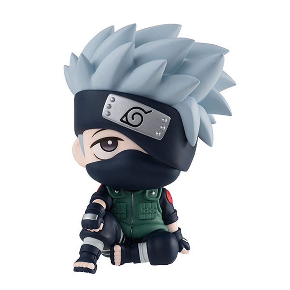 Mainan Action Figure Model Anime Naruto Hatake Kakashi Uzumaki Bahan Pvc Untuk Dekorasi