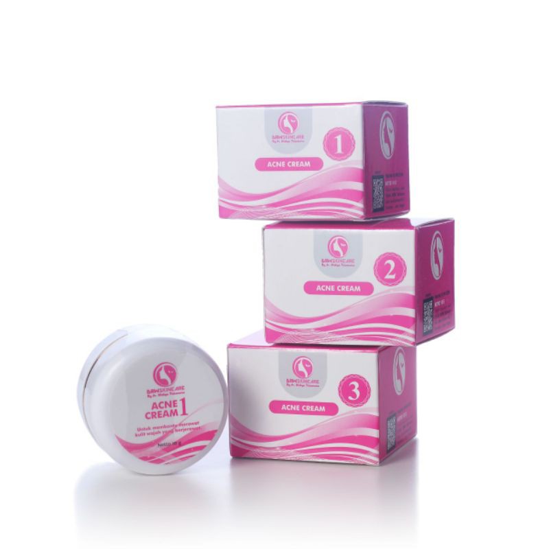DRW Skincare Night Cream Radian Krim malam Acne jerawat bruntusan bekas jerawat aman untuk bumil busui By dr. Wahyu Triasmara