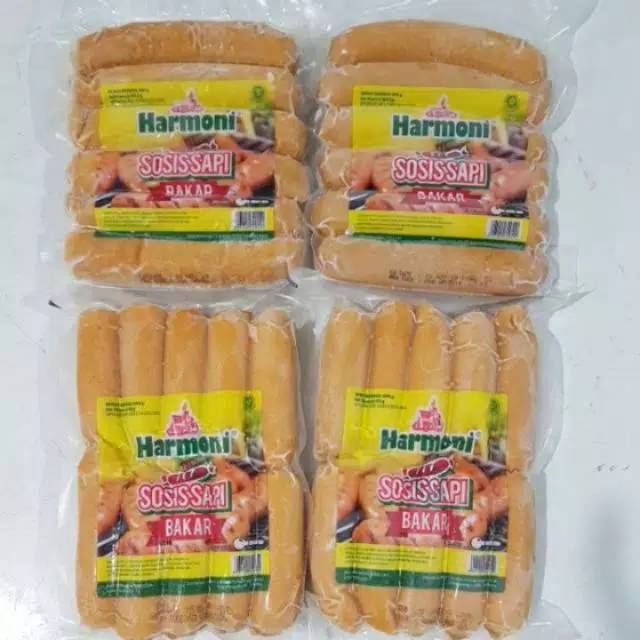 

Harmoni Sosis sapi bakar 6pcs/10pcs 500 gram