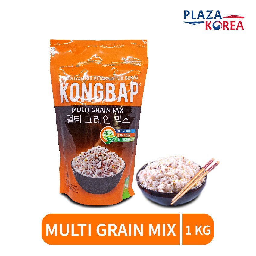 

KONGBAP MULTIGRAIN MIX ORIGINAL 1KG - CAMPURAN BERAS