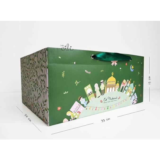 

>>>>>] (PAPERBAG EALIM JAMIL) tema lebaran idul fitri 33 x 24 x 15 cm