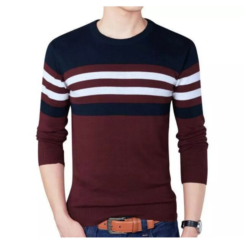 Sweater Rajut Pria CROSSLINE 14 get Hight Quality