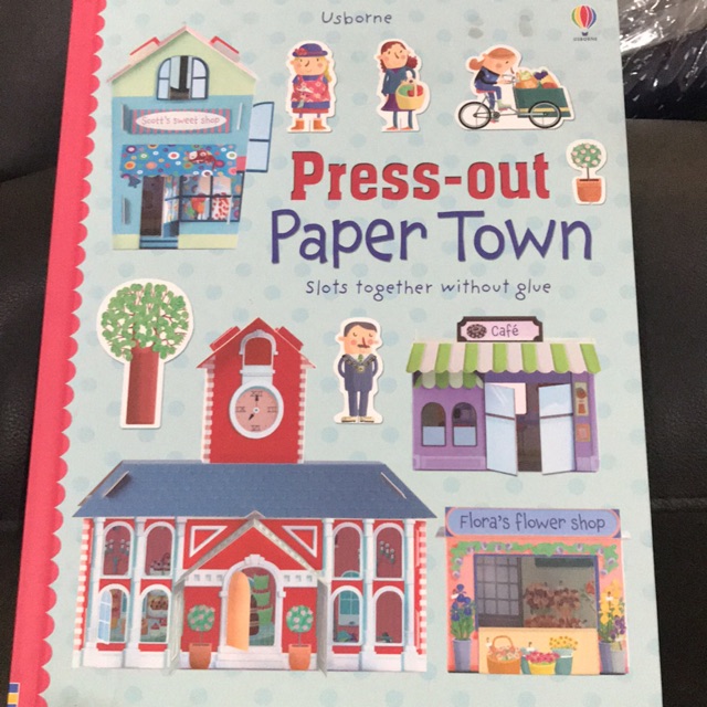 Usborne press-out paper town