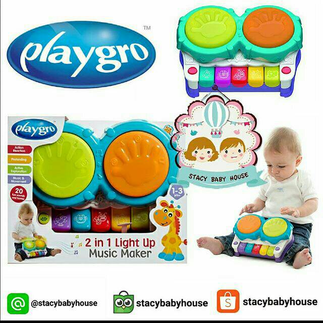 playgro 2 in 1 music maker