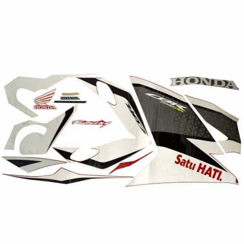 Stricker Body Cbr 250rr Original - Striping Cbr 250rrr - Stripe set red cbr250rr Original