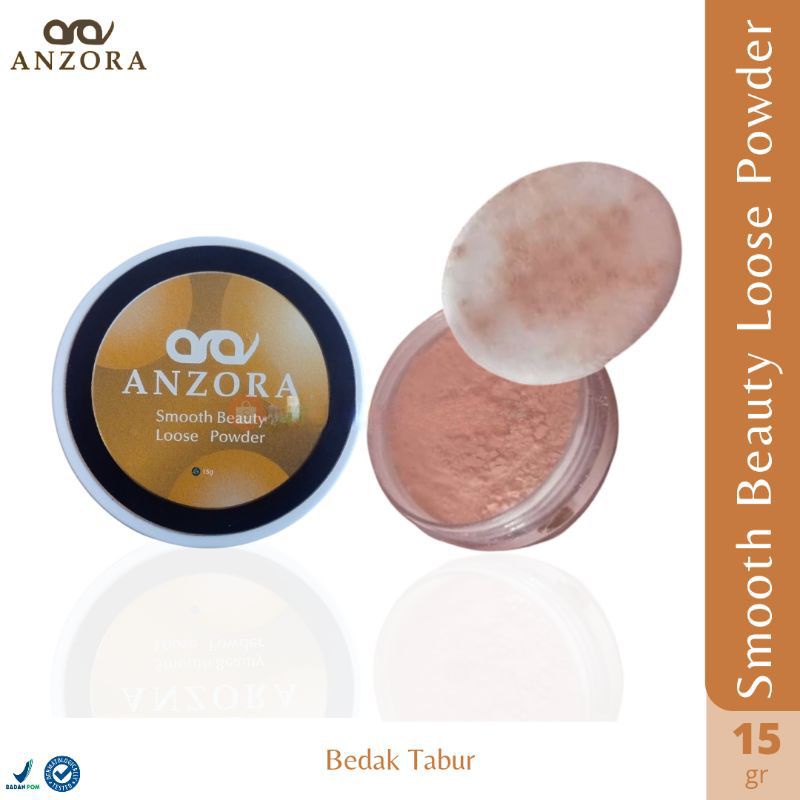 Bedak anzora smooth beauty loose powder