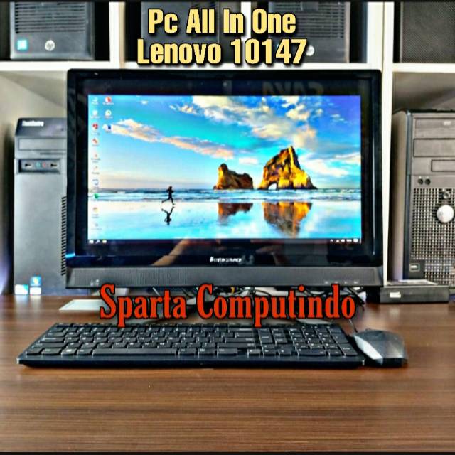 Pc AIO Lenovo 10147 Intel Core i5 gen4 20in touchscreen Murah Garansi