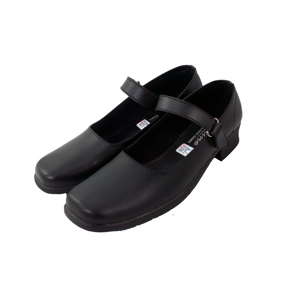 Sepatu Pantofel Wanita Hitam Hak 3 Cm Cewek Sekolah Kantor Sepatu Pantofel Wanita Hitam Hak 3 Cm Cewek Sekolah Kantor