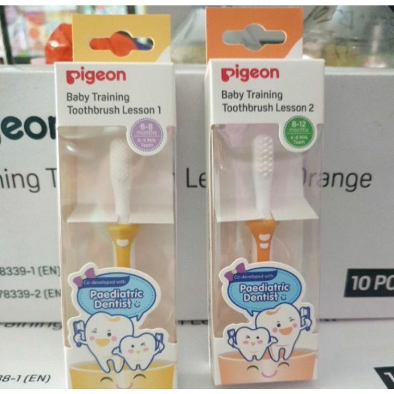 PIGEON training lesson 1 | lesson 2 sikat gigi bayi