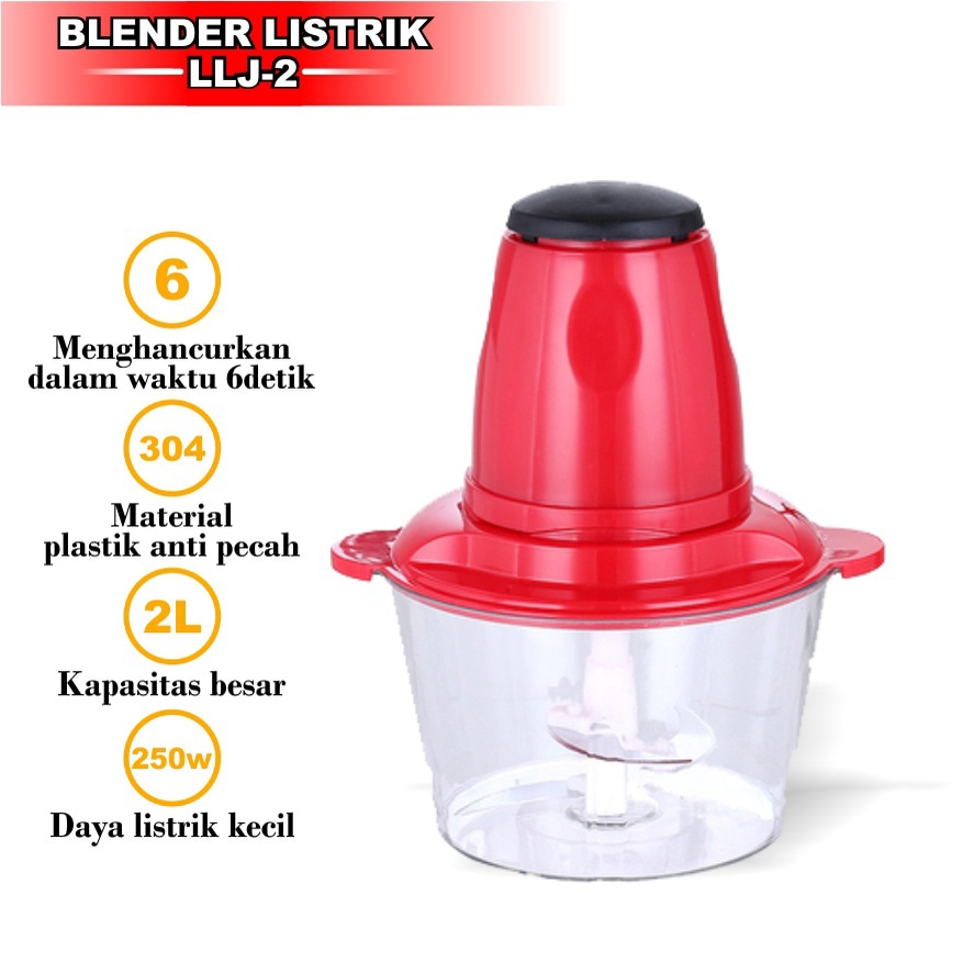 MILIKI SEGERA Blender Penggiling Daging Sayuran Meat Mincer Chopper Blender / Blender capsule TERMURAH