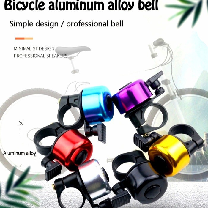 TERBARU!! BELL SEPEDA WARNA / BIKE HANDLEBAR BELL BICYLE SEPEDA / BELL SEPEDA CYCLING BEL