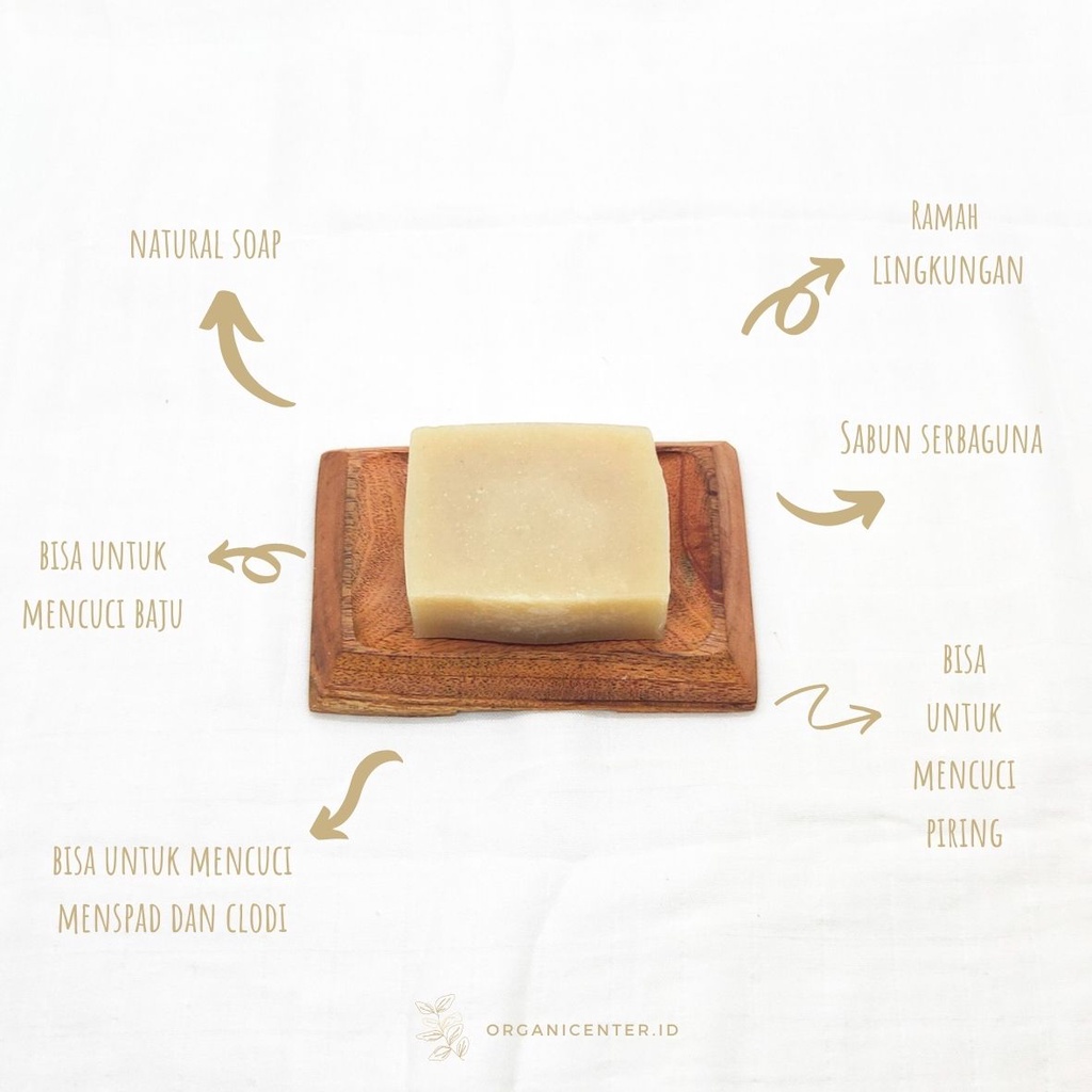 Sabun Lerak Batang Natural Soap Sabun Serbaguna Cuci Piring Baju Menspad Clodi Pakaian Bayi Alami Ramah Lingkungan Eco Friendly Ramah Lingkungan Deterjen All Purpose