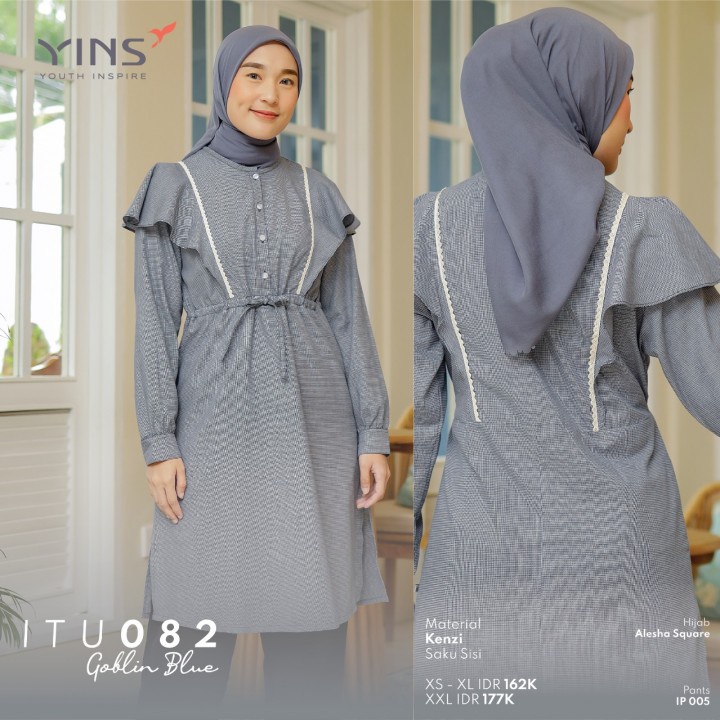 BAJU ATASAN MUSLIMAH TUNIK INSPIRE ITU 082 PAKAIAN