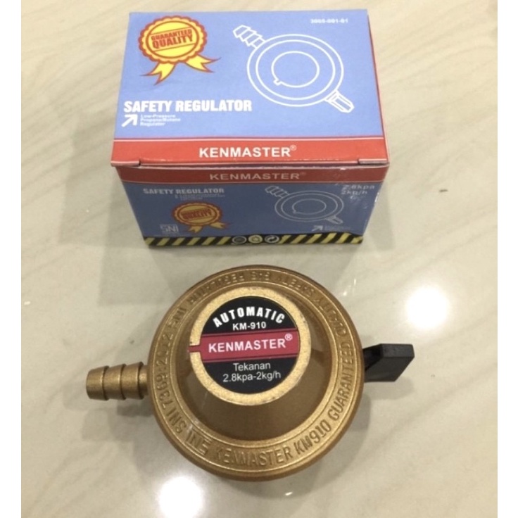 Regulator gas kenmaster KM-910 Kepala gas elpiji kenmaster Kepala gas tabung