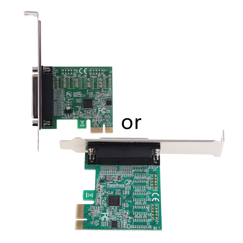 Btsg Paralel Port DB25 25Pin PCIE Riser Card LPT Printer Ke PCI-E Untuk Express Conver