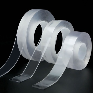 Double Tape - Double Magic Tape Bening Ketebalan 2 MM Panjang 2 M