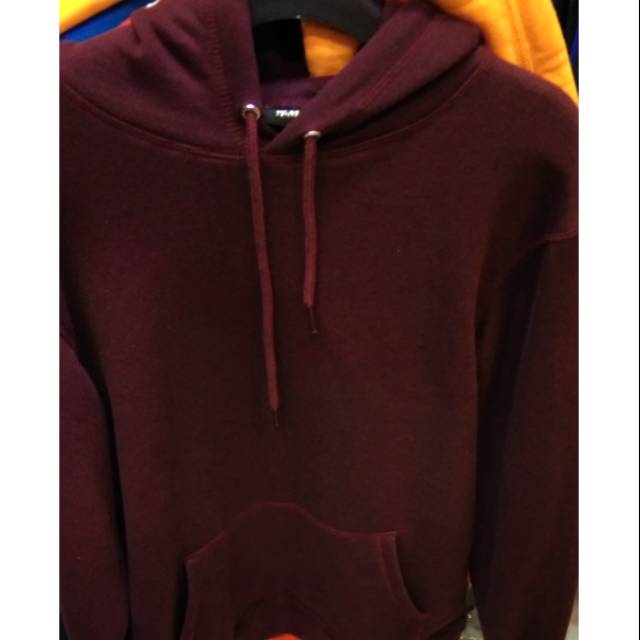 hoodie h&m merah