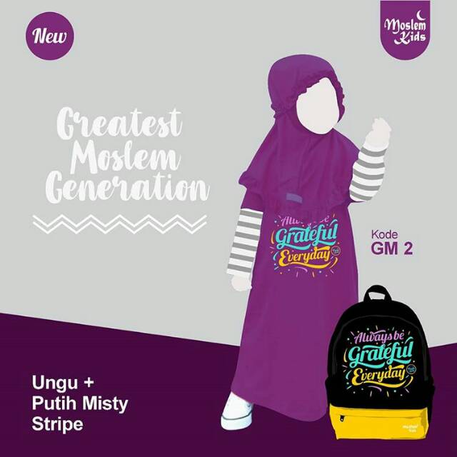 Gamis Anak Moslem Kids