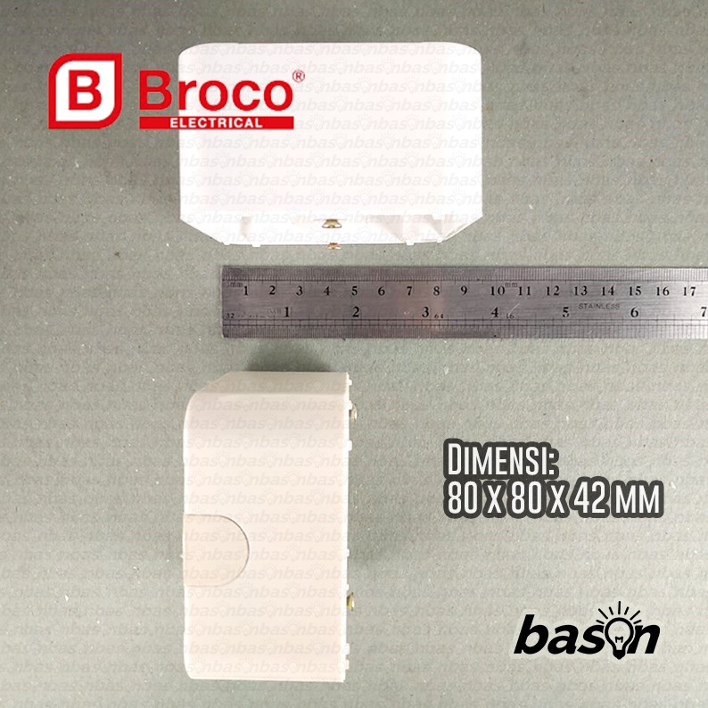 BROCO 4101 Outbow Doos - Single surface mounted box