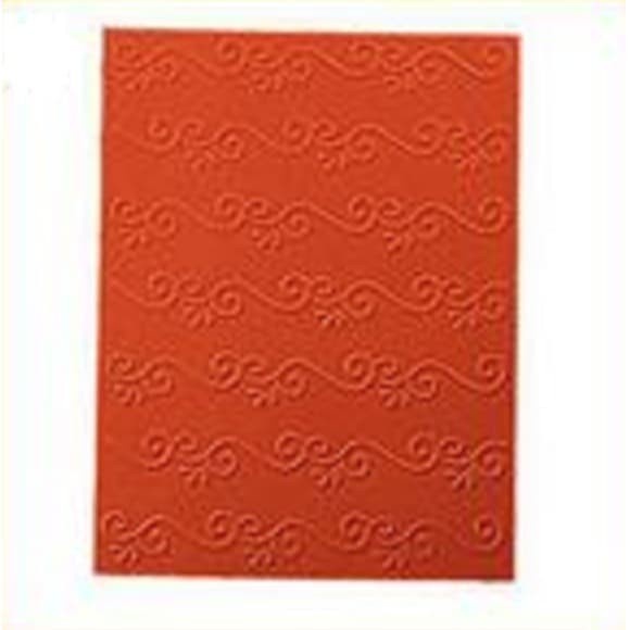 Horizontal Vines Pattern Embossing Folder