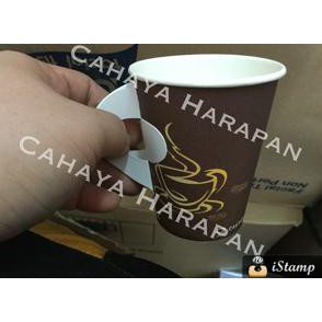 Paper cup 9 oz gagang - gelas kopi - gelas teh (9 oz)
