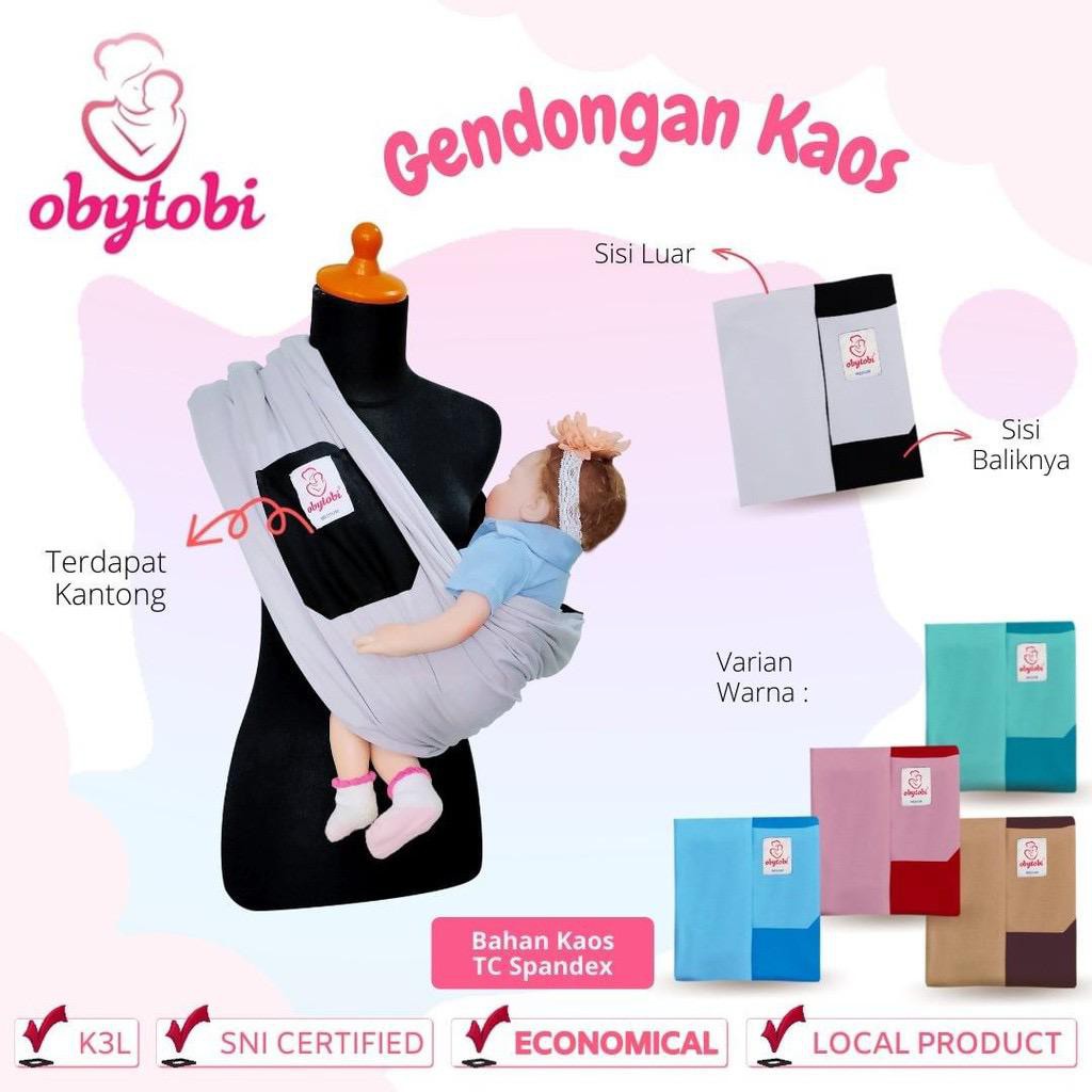 Obytobi Gendongan Kaos - Gendongan Bayi