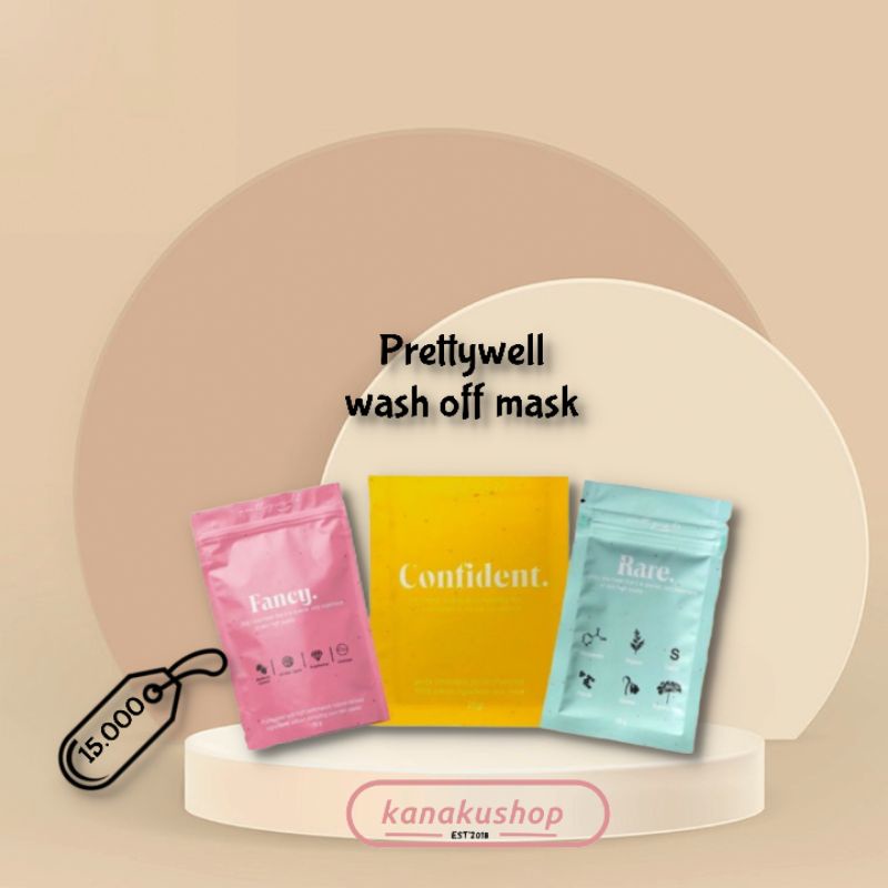 [READY STOCK] MASKER PRETTTWELL CONFIDENT | FANCY | RARE