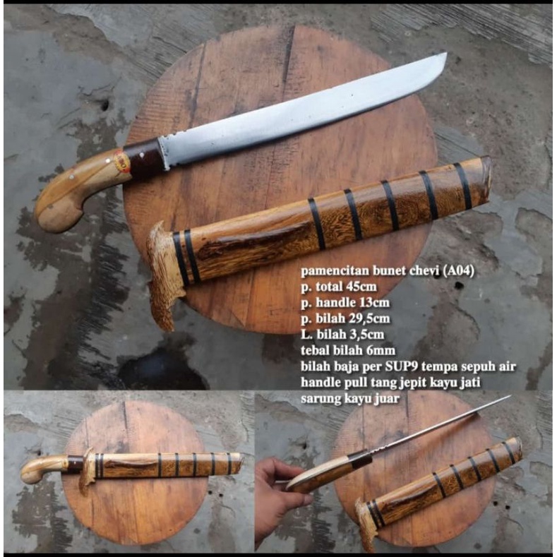 Pisau besar alat pertanian dan perkebunan