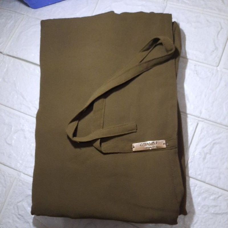Thewa//khimar kenanga tali ori Thewa-Dark mocca