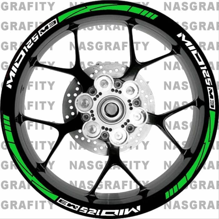 sticker velg racing Mio M3