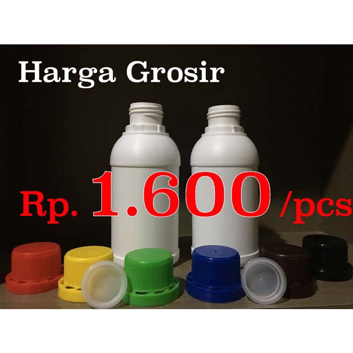 Botol Labor / AGRO / HDPE 250 ml TEBAL &amp; ANTI BOCOR