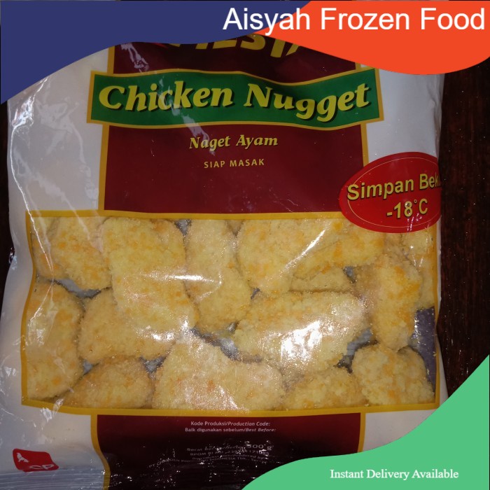 

Fiesta chicken naget 500gram