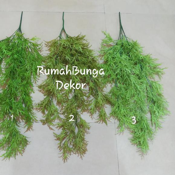 ⅍ Daun Tanduk Rusa Juntai Artificial ❉