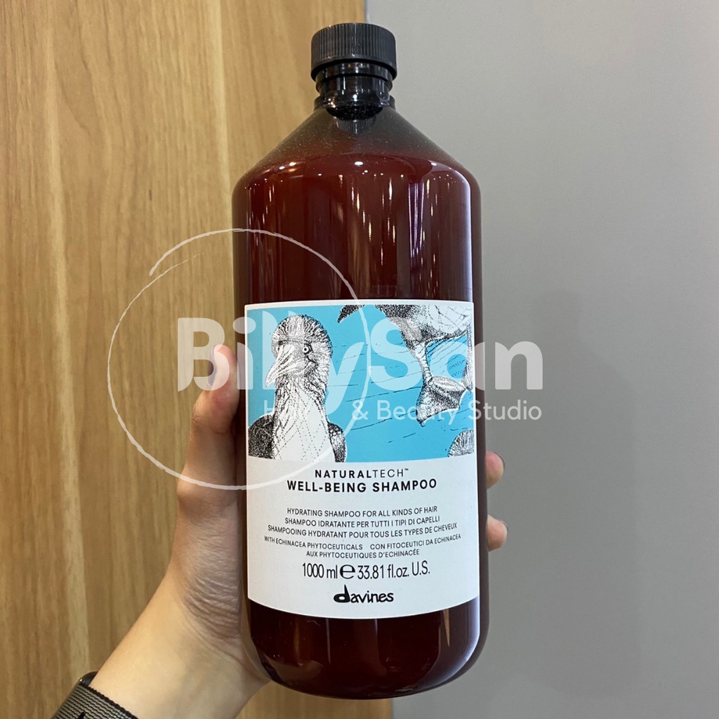 

Davines WELLBEING Shampoo 1000ml. Rambut scalp kulit kepala Sensitif