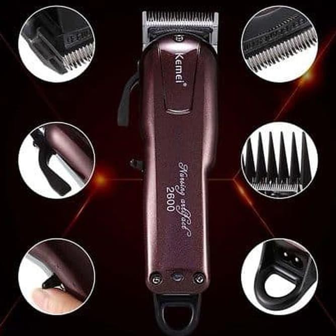 Alat Mesin Cukur Rechargerable Original Kemei KM-2600 / KM2600