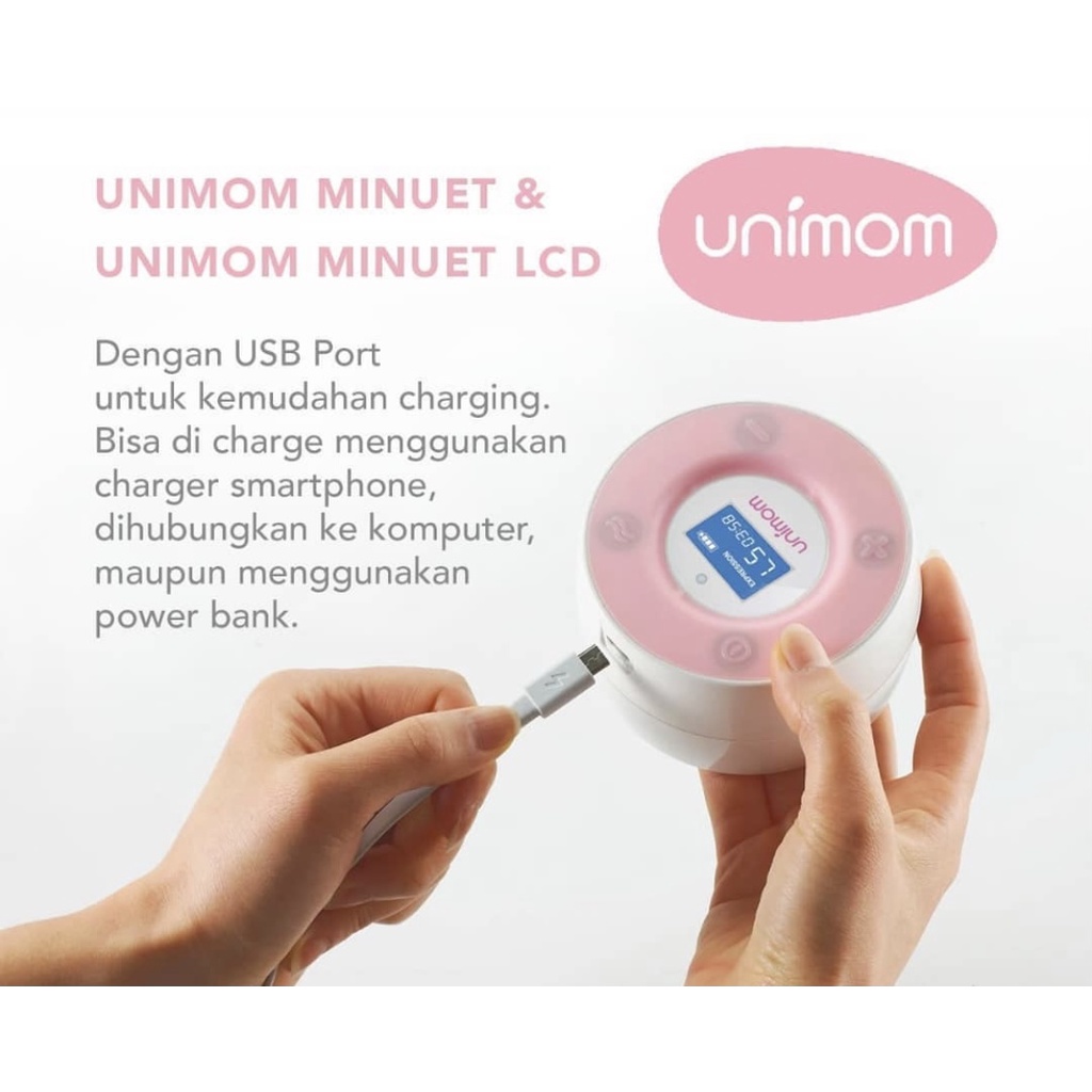 UNIMOM MINUET LCD DOUBLE ELCTRICAL BREAST PUMP