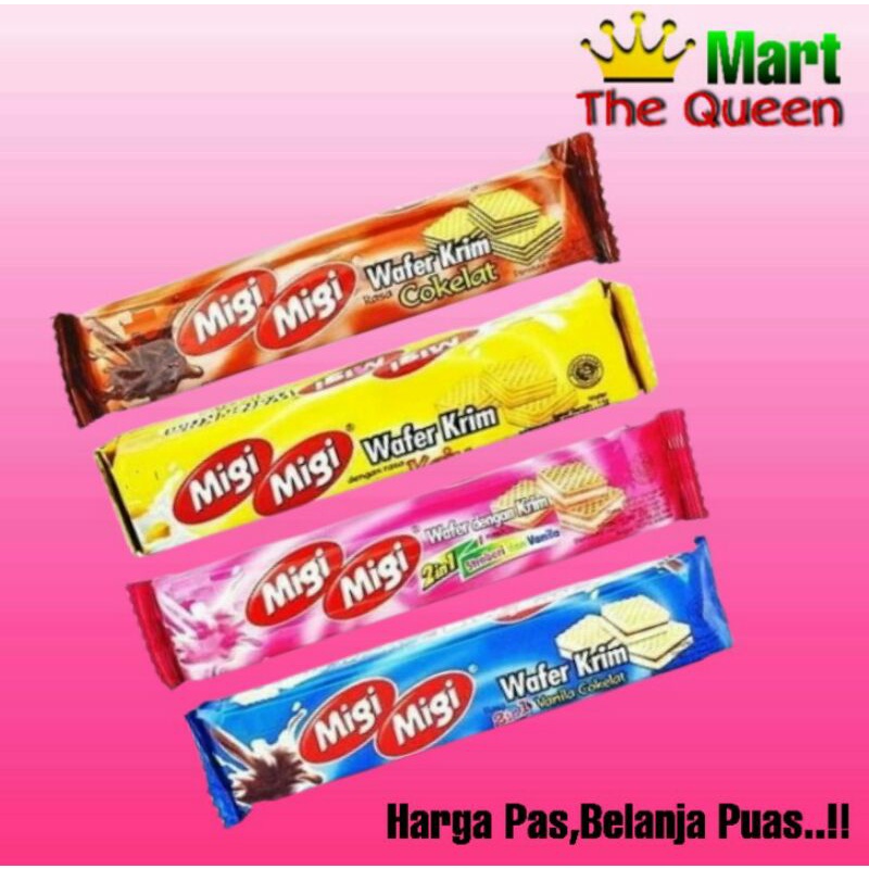 

MIGI MIGI Wafer krim 1 pack isi 10 pcs @11gr