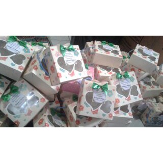 SOUVENIR MANGKOK BOLA KEMAS PAPER BOX