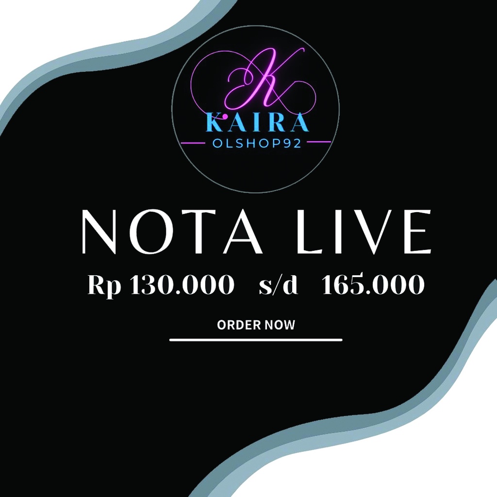 NotaPembayaran Produk Live dari harga 130k - 220 k